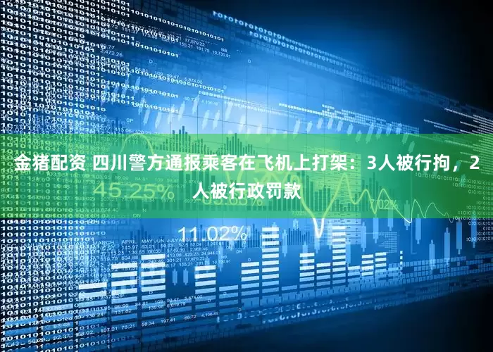 金猪配资 四川警方通报乘客在飞机上打架：3人被行拘，2人被行政罚款